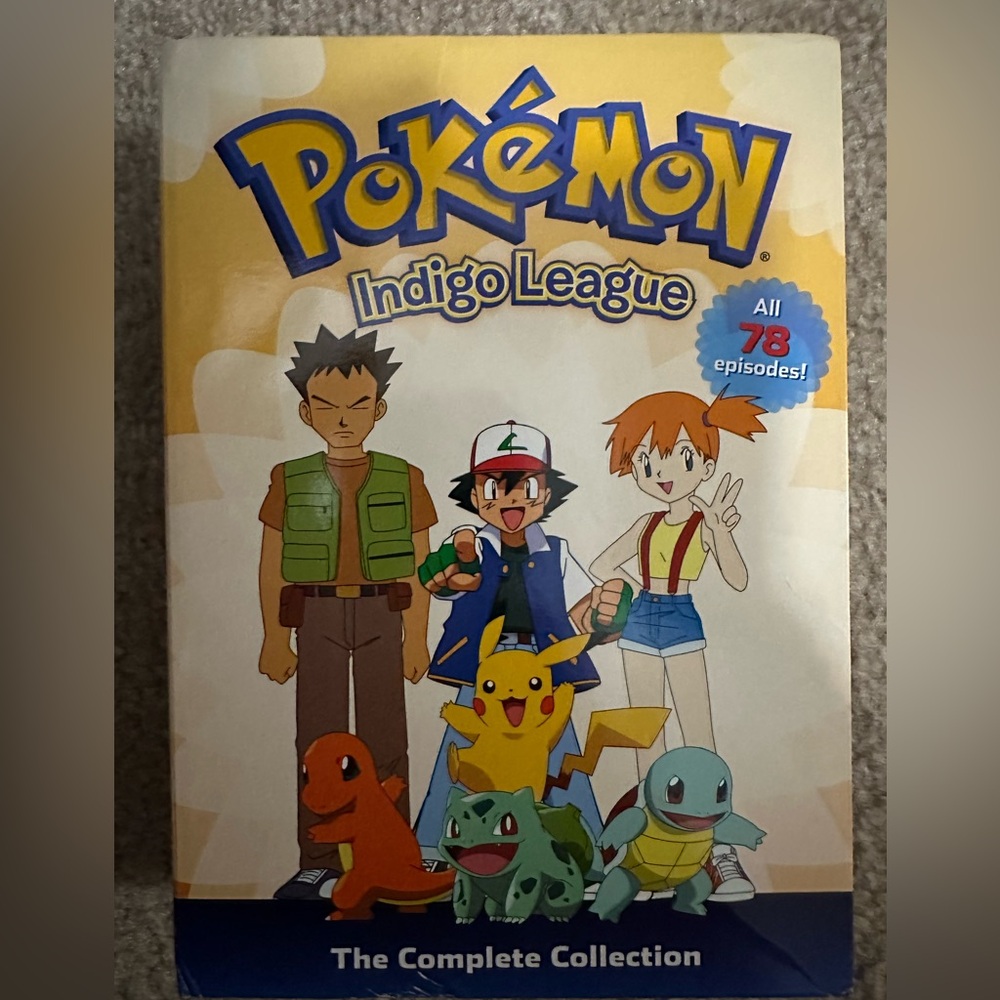 Pokemon Indigo League DVD Set